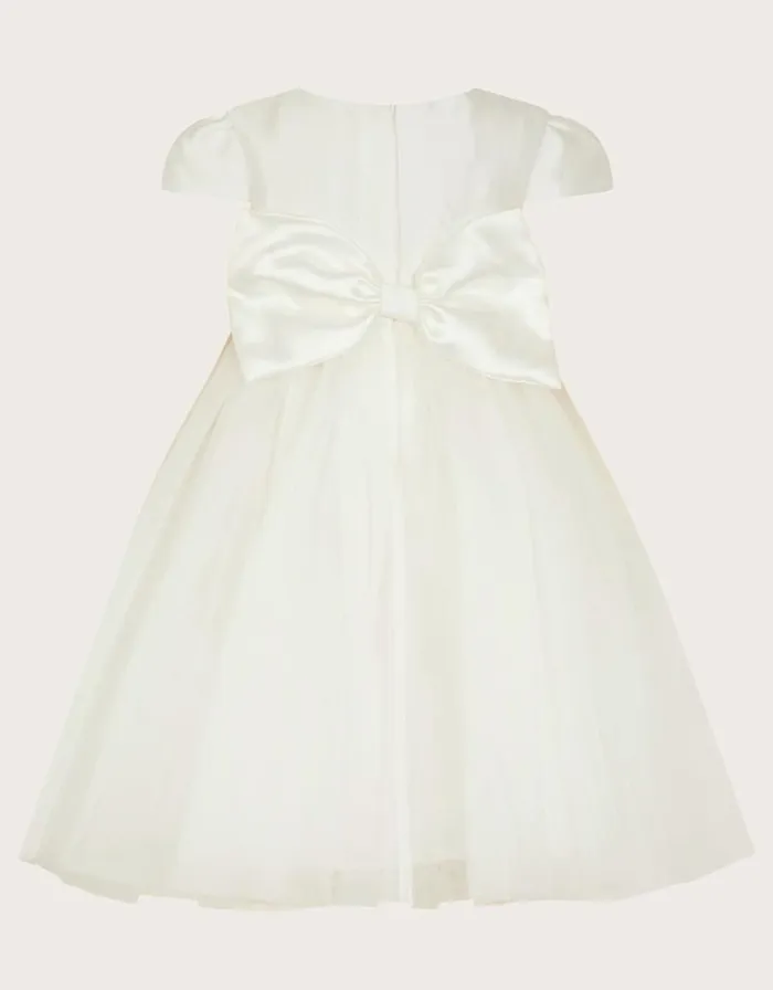 Monsoon Baby Flourish 3D Dress Ivory Children Dresses Monsoon Baby Flourish 3D Dress Ivory Children Dresses