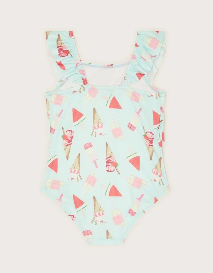 Monsoon Baby IceCream Swimsuit Blue Children Beachwear and Swimwear Monsoon Baby IceCream Swimsuit Blue Children Beachwear and Swimwear