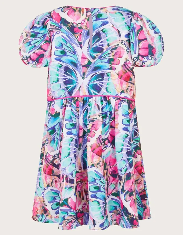 Monsoon Butterfly Print Dress Multi Children Dresses Monsoon Butterfly Print Dress Multi Children Dresses