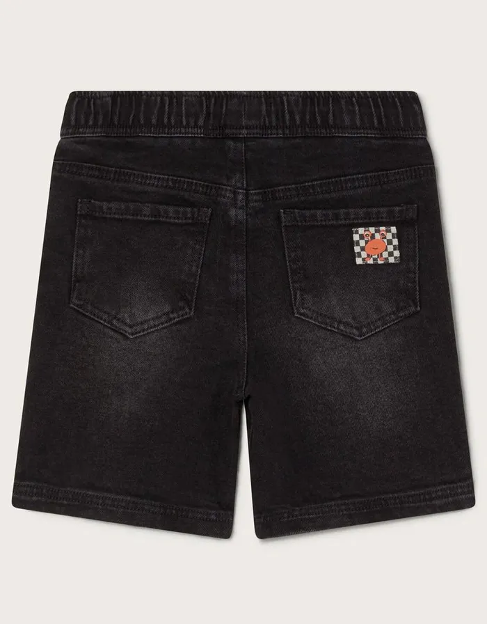 Monsoon Denim Pull On Shorts Black Children Casualwear Collection Monsoon Denim Pull On Shorts Black Children Casualwear Collection