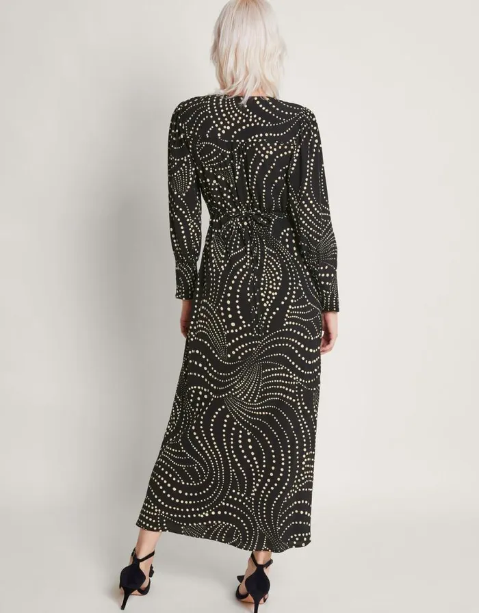 Monsoon Dorothy Corsage Dress Black Women Occasionwear Monsoon Dorothy Corsage Dress Black Women Occasionwear