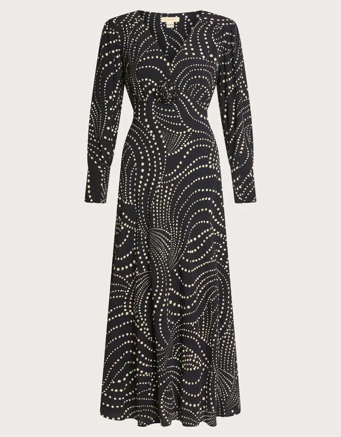 Monsoon Dorothy Corsage Dress Black Women Occasionwear Monsoon Dorothy Corsage Dress Black Women Occasionwear