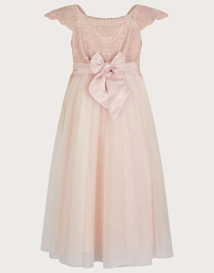 Monsoon Estella Dress Pink Children Dresses Monsoon Estella Dress Pink Children Dresses