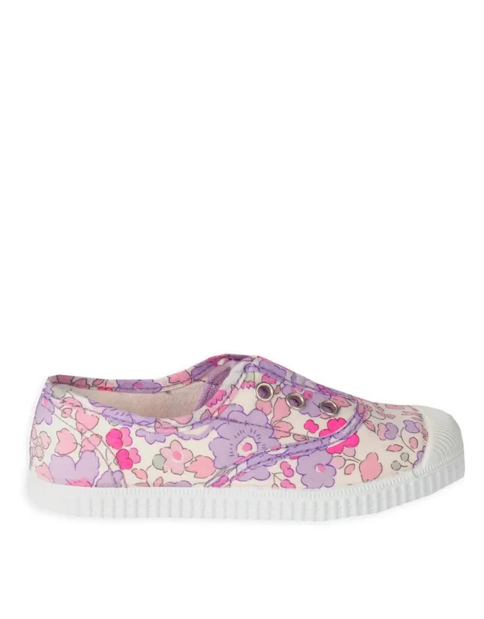 Monsoon Hampton Canvas Plum Plimsolls Purple Children Girls039 Shoes and Sandals Monsoon Hampton Canvas Plum Plimsolls Purple Children Girls039 Shoes and Sandals