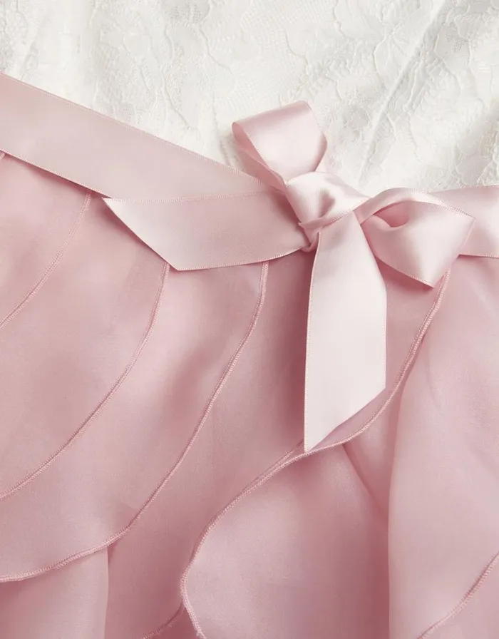 Monsoon Lace Cancan Ruffle Dress Pink Children Dresses Monsoon Lace Cancan Ruffle Dress Pink Children Dresses