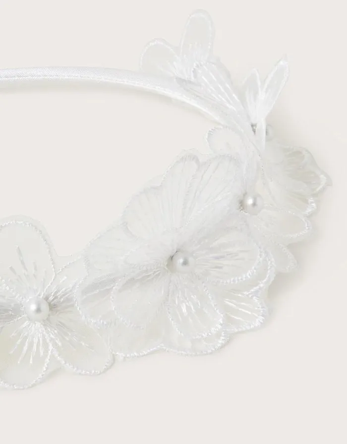 Monsoon Lace Floral Bridesmaid Headband Children Girls039 Hair Accessories Monsoon Lace Floral Bridesmaid Headband Children Girls039 Hair Accessories