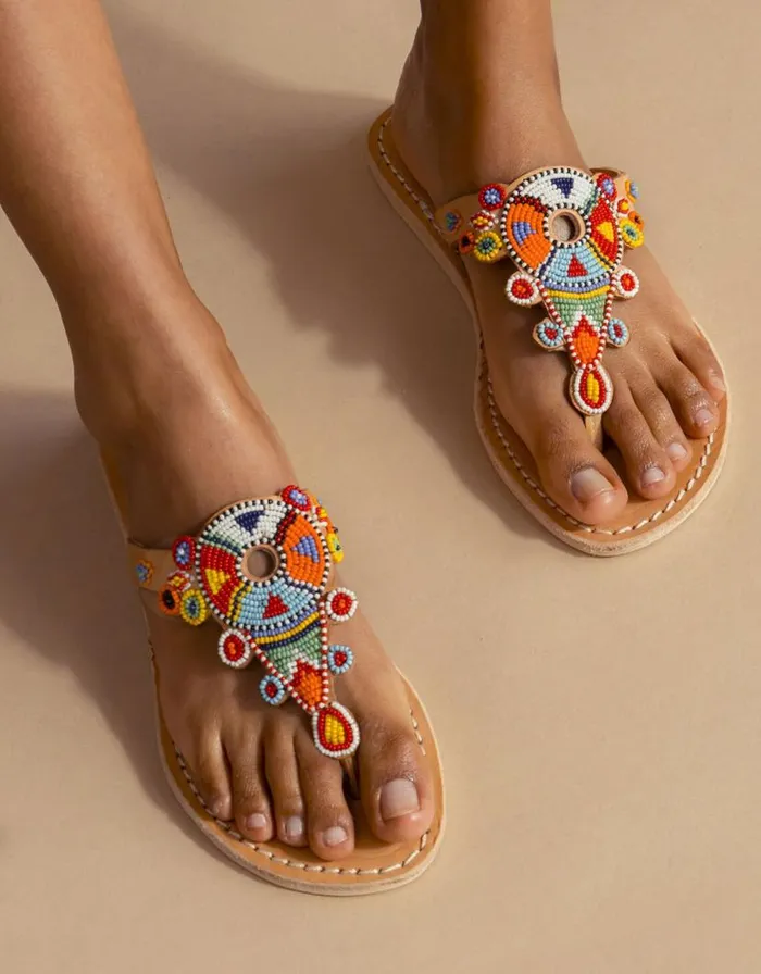 Monsoon Laidback London Simba Leather Sandals Multi Women Sandals Monsoon Laidback London Simba Leather Sandals Multi Women Sandals