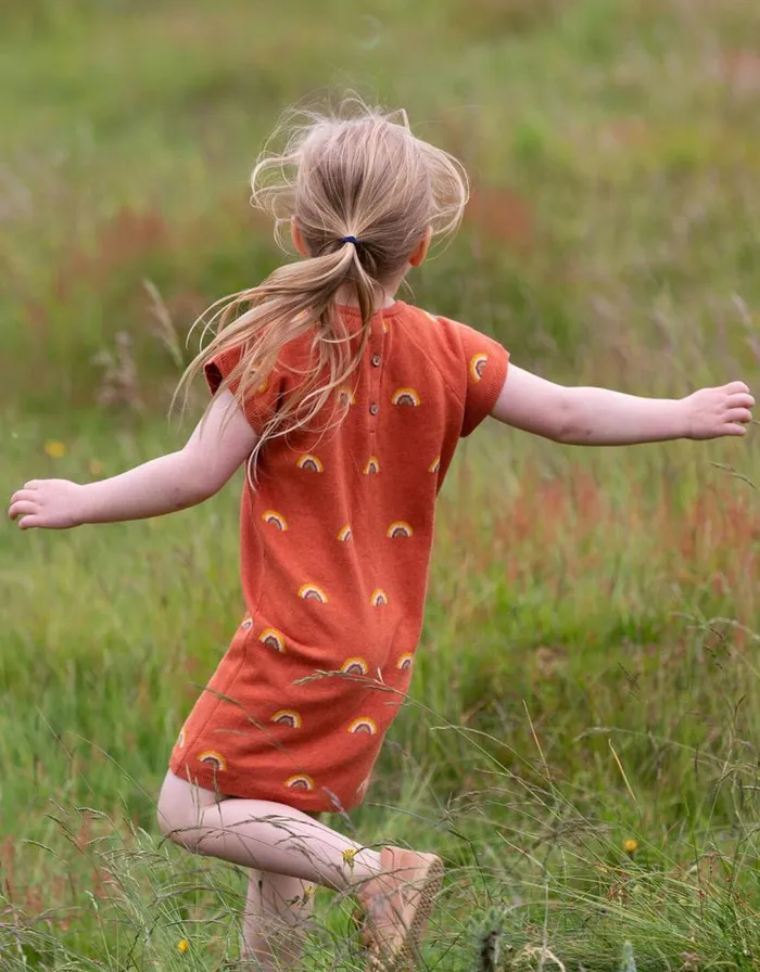 Monsoon Little Green Radicals Rainbow Tunic Red Children Dresses Monsoon Little Green Radicals Rainbow Tunic Red Children Dresses
