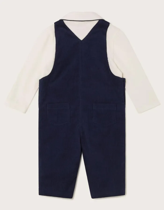 Monsoon London Cord Dungaree Set Blue Children Clothing and Outfits Monsoon London Cord Dungaree Set Blue Children Clothing and Outfits