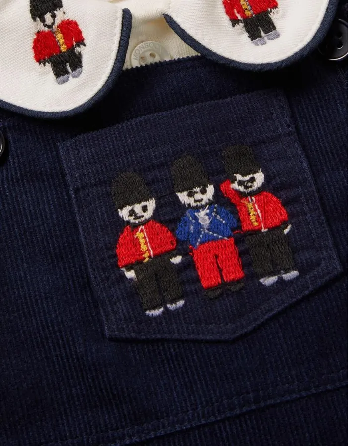 Monsoon London Cord Dungaree Set Blue Children Clothing and Outfits Monsoon London Cord Dungaree Set Blue Children Clothing and Outfits
