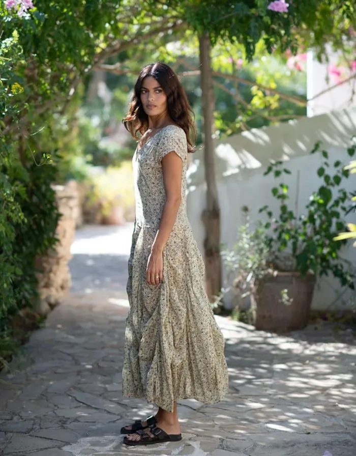Monsoon Lyrical Sisters Ditsy Print Maxi Dress Multi Women Day Dresses Monsoon Lyrical Sisters Ditsy Print Maxi Dress Multi Women Day Dresses