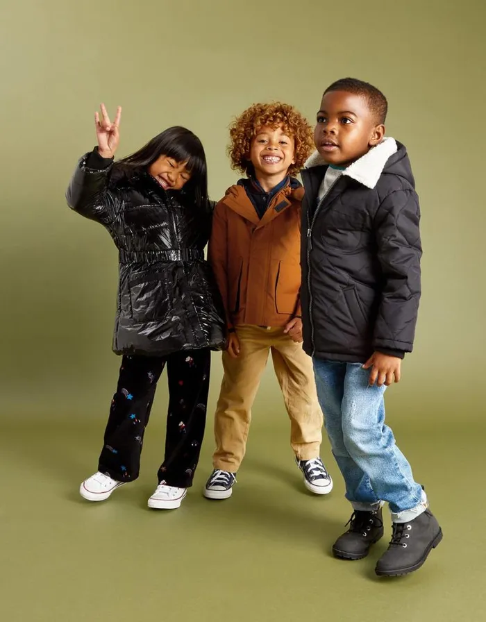 Monsoon Quilted Borg Coat Black Children Coats and Jackets Monsoon Quilted Borg Coat Black Children Coats and Jackets