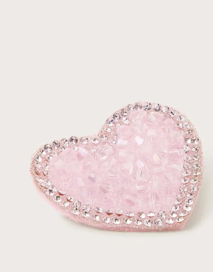 Monsoon Sparkle Heart Hair Clip Children Girls039 Hair Accessories Monsoon Sparkle Heart Hair Clip Children Girls039 Hair Accessories