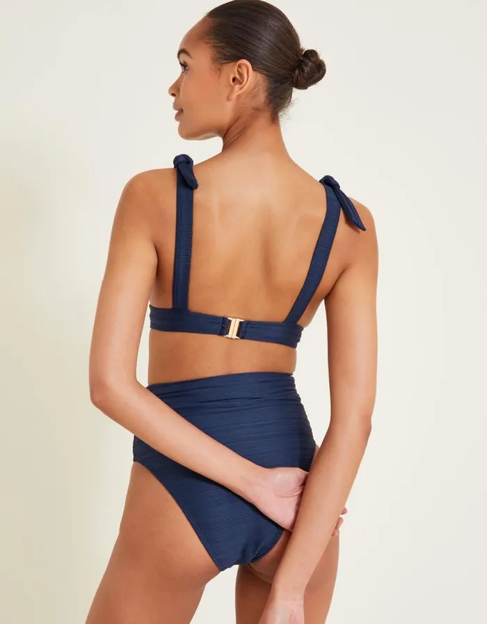Monsoon Suzie Bikini Top Blue Women Beachwear and Swimwear Monsoon Suzie Bikini Top Blue Women Beachwear and Swimwear