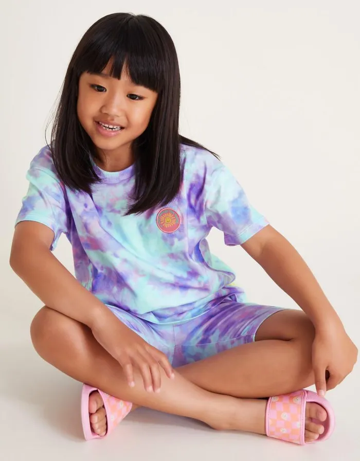 Monsoon Tie Dye TShirt Multi Children Tops and Tshirts