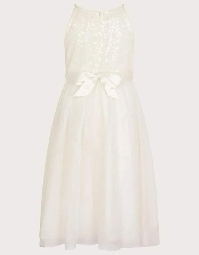 Monsoon Truth Sequin Maxi Dress Ivory Children Dresses Monsoon Truth Sequin Maxi Dress Ivory Children Dresses