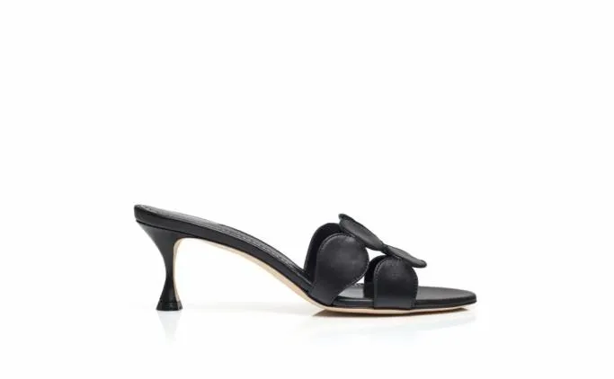 Mules Women Manolo Blahnik HARIBALMUBlack Nappa Leather Mules Mules Women Manolo Blahnik HARIBALMUBlack Nappa Leather Mules