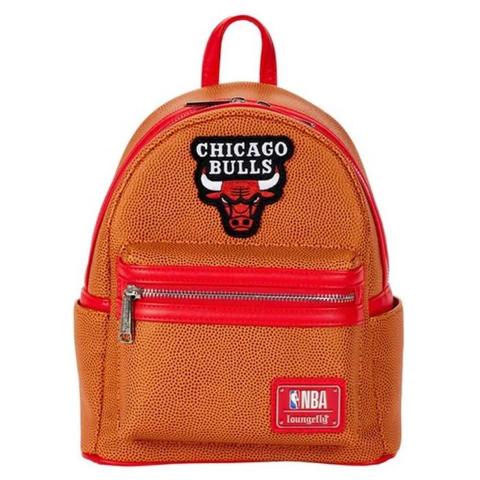 NBA Chicago Bulls Basketball Logo Mini Backpack Unisex Loungefly Backpacks