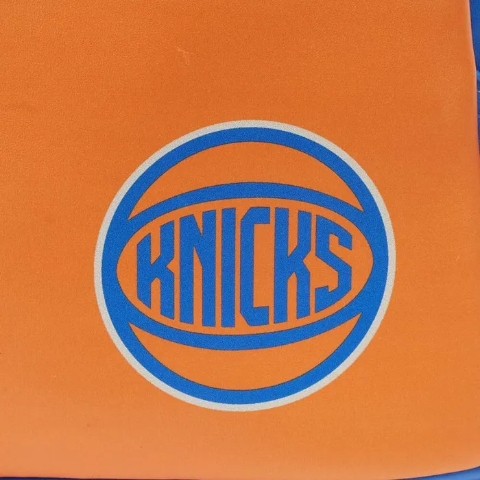 NBA New York Knicks Patch Icons Mini Backpack Unisex Loungefly Backpacks