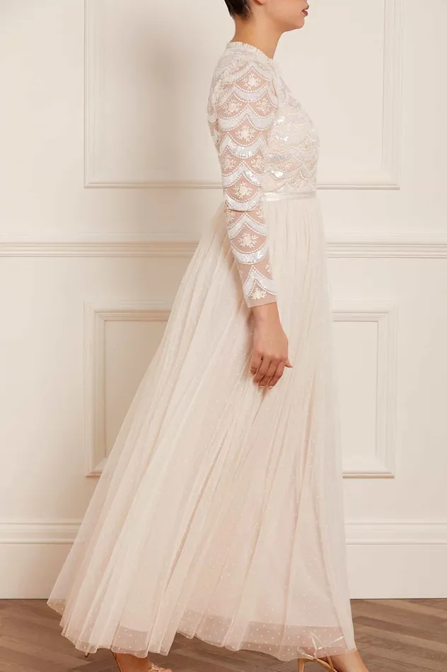 Needle and Thread Fifi Bodice Gown Champagne Women Embellished Dresses