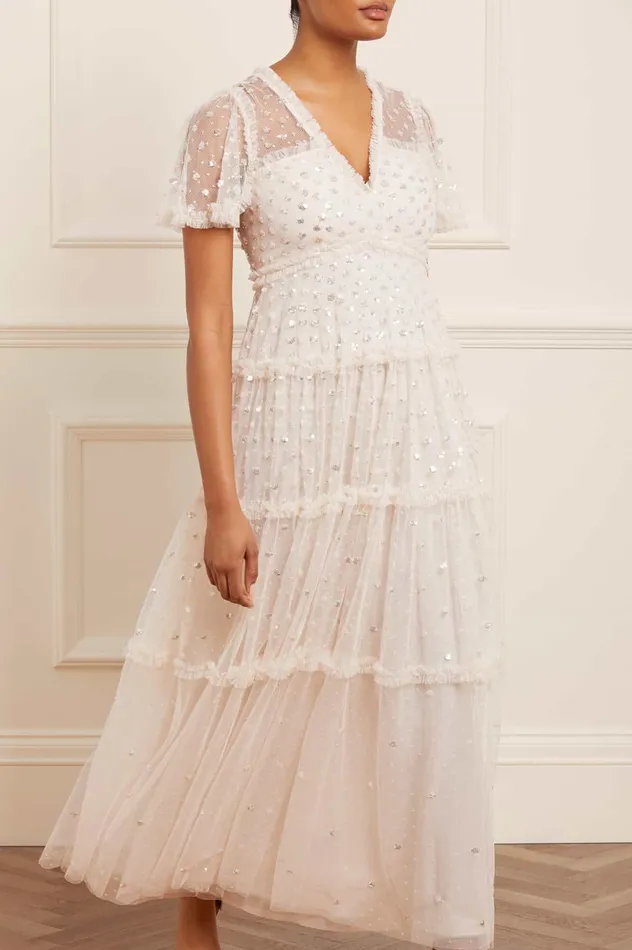 Needle and Thread Thea Gown Champagne Women Embellished Dresses