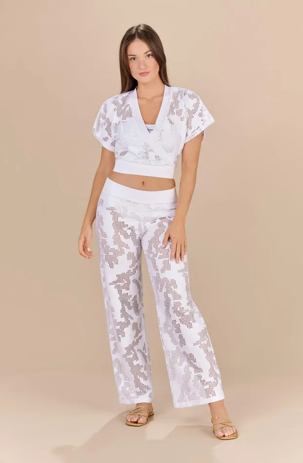 Pain De Sucre Beachwear Women Manoa White