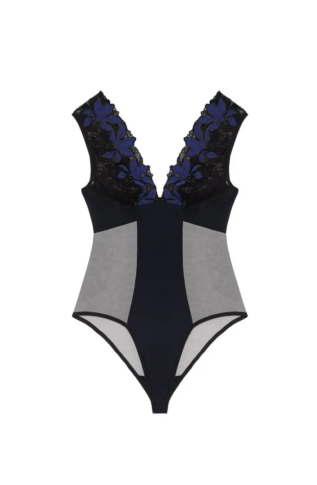 Pain De Sucre Bodysuits Women Bleuen Blue Ink Ink
