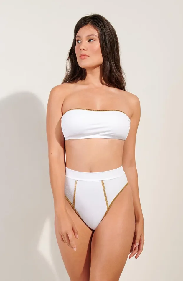 Pain De Sucre High Waist Women Cordelia White