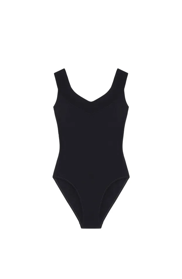 Pain De Sucre Onepiece Swimsuits Women Soya Black