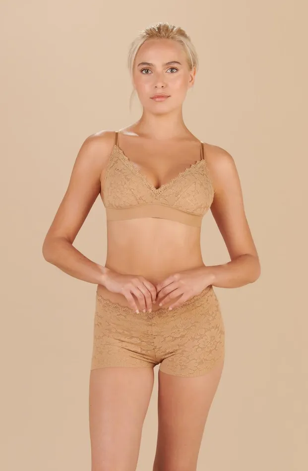 Pain De Sucre Wireless Bras Women Divine Biscuit