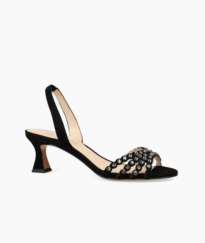 Pelle Moda Felice Low Heel 8211 Black Black Kid Suede Women Low Heels Pelle Moda Felice Low Heel 8211 Black Black Kid Suede Women Low Heels