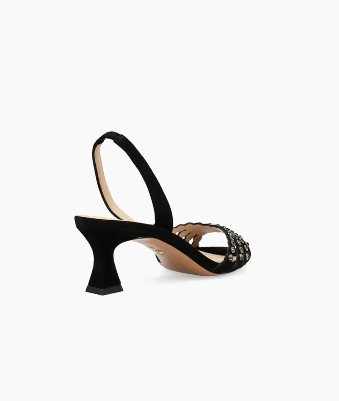 Pelle Moda Felice Low Heel 8211 Black Black Kid Suede Women Low Heels Pelle Moda Felice Low Heel 8211 Black Black Kid Suede Women Low Heels