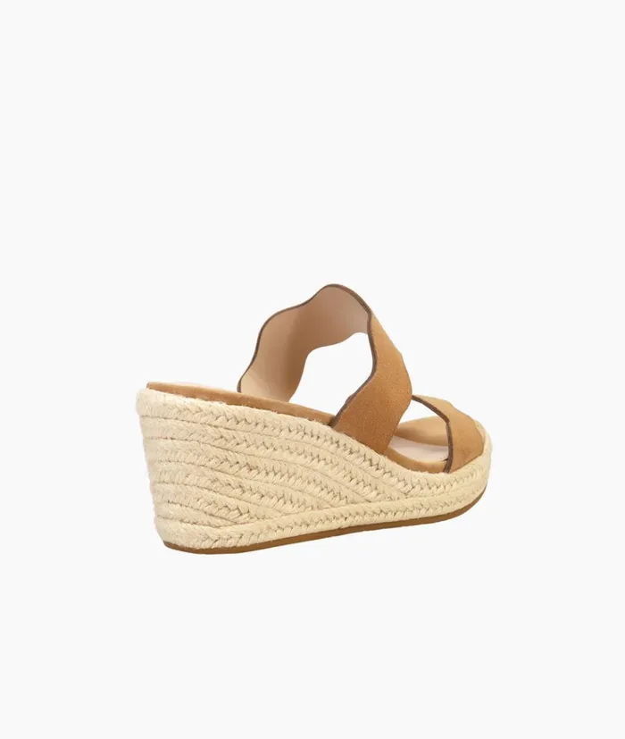 Pelle Moda Krew Wedge 8211 Latte Latte Kid Suede Women Wedges Pelle Moda Krew Wedge 8211 Latte Latte Kid Suede Women Wedges