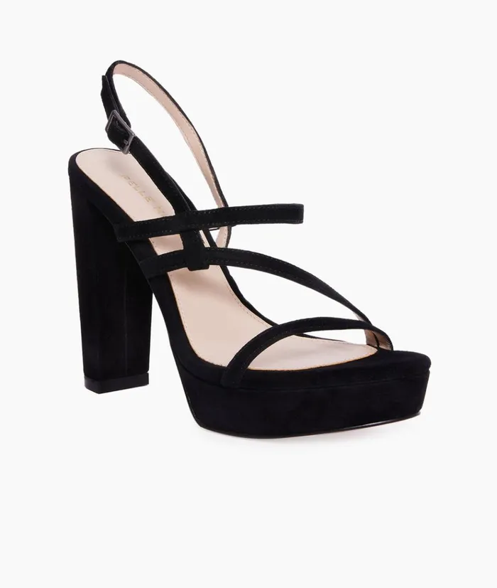 Pelle Moda Patsi Platform 8211 Black Black Kid Suede Women High Heels Pelle Moda Patsi Platform 8211 Black Black Kid Suede Women High Heels