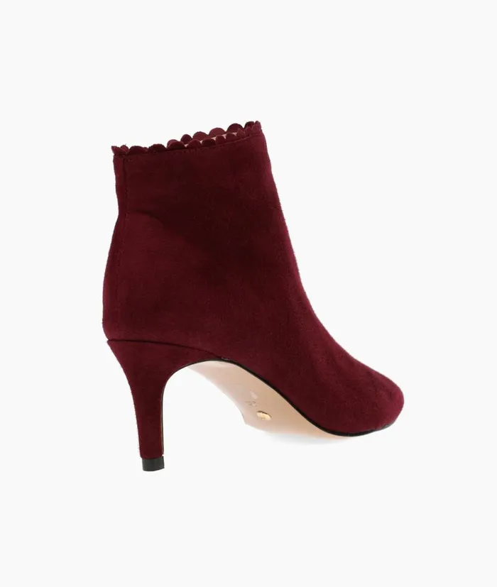 Pelle Moda Yilo Bootie 8211 Port Wine Port Wine Kid Suede Women High Heels Pelle Moda Yilo Bootie 8211 Port Wine Port Wine Kid Suede Women High Heels