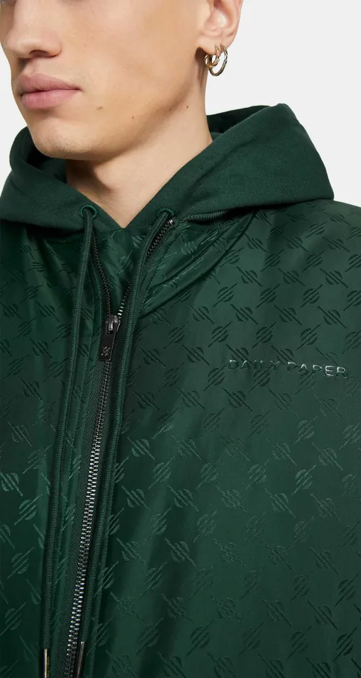 Pine Green Oversized Ronack Jacket Men Daily Paper Jackets