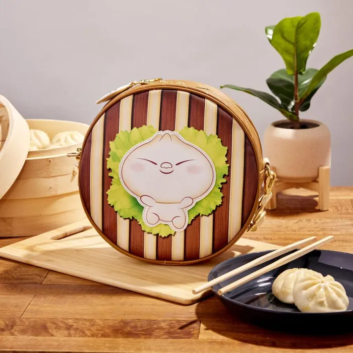 Pixar Shorts Bao Bamboo Steamer Basket Crossbody Bag Unisex Loungefly Crossbody Bags Pixar Shorts Bao Bamboo Steamer Basket Crossbody Bag Unisex Loungefly Crossbody Bags