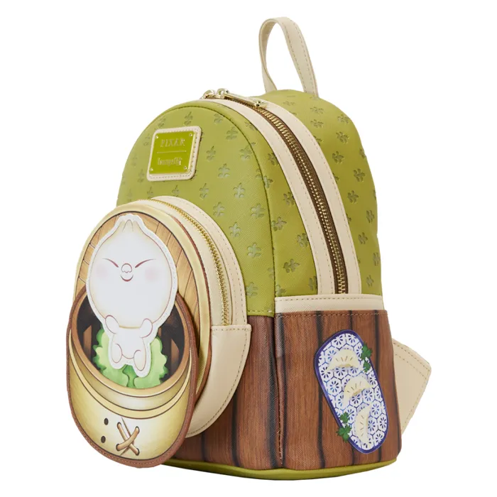 Pixar Shorts Bao Bamboo Steamer Basket Mini Backpack Unisex Loungefly Backpacks Pixar Shorts Bao Bamboo Steamer Basket Mini Backpack Unisex Loungefly Backpacks