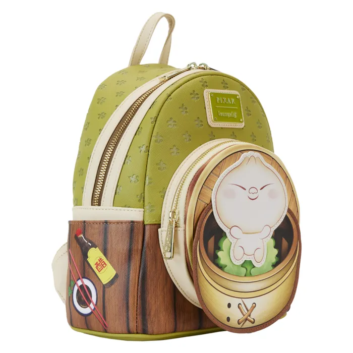 Pixar Shorts Bao Bamboo Steamer Basket Mini Backpack Unisex Loungefly Backpacks Pixar Shorts Bao Bamboo Steamer Basket Mini Backpack Unisex Loungefly Backpacks