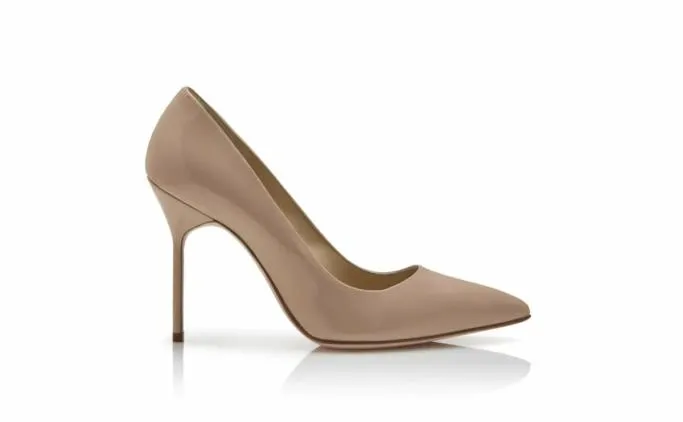 Pumps Women Manolo Blahnik BB PATENTDark Blush Patent Leather Pointed Toe Pumps Pumps Women Manolo Blahnik BB PATENTDark Blush Patent Leather Pointed Toe Pumps
