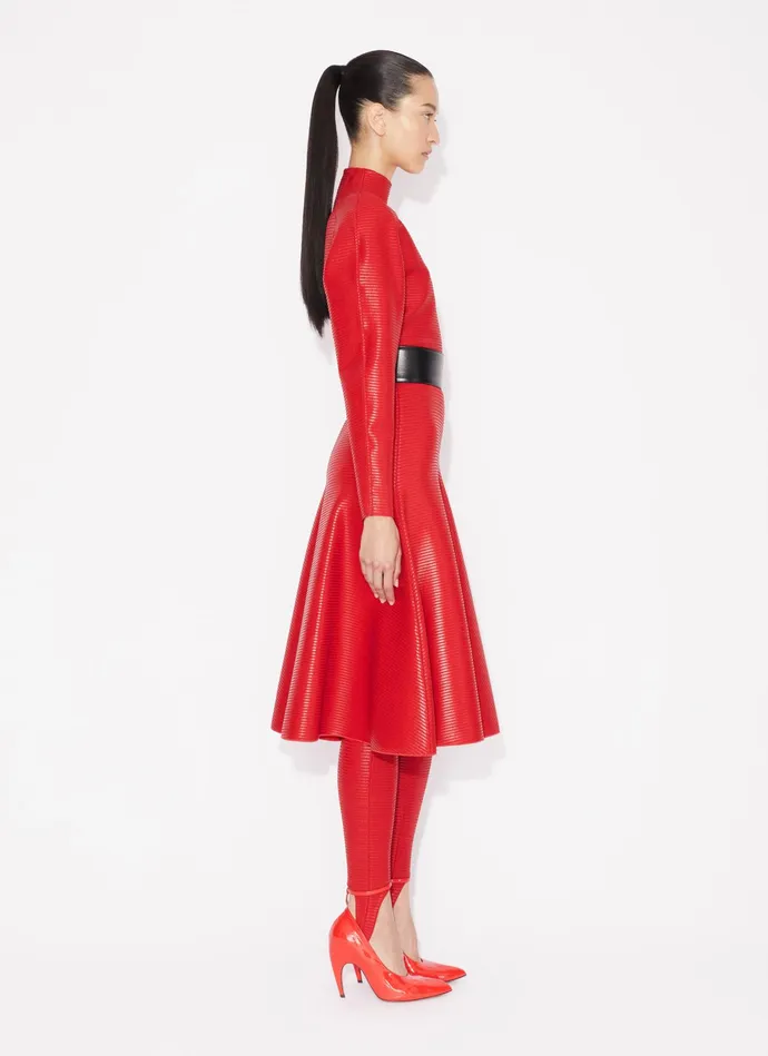 Red COATED JUMPER Women Alaa Jumpers and Cardigans