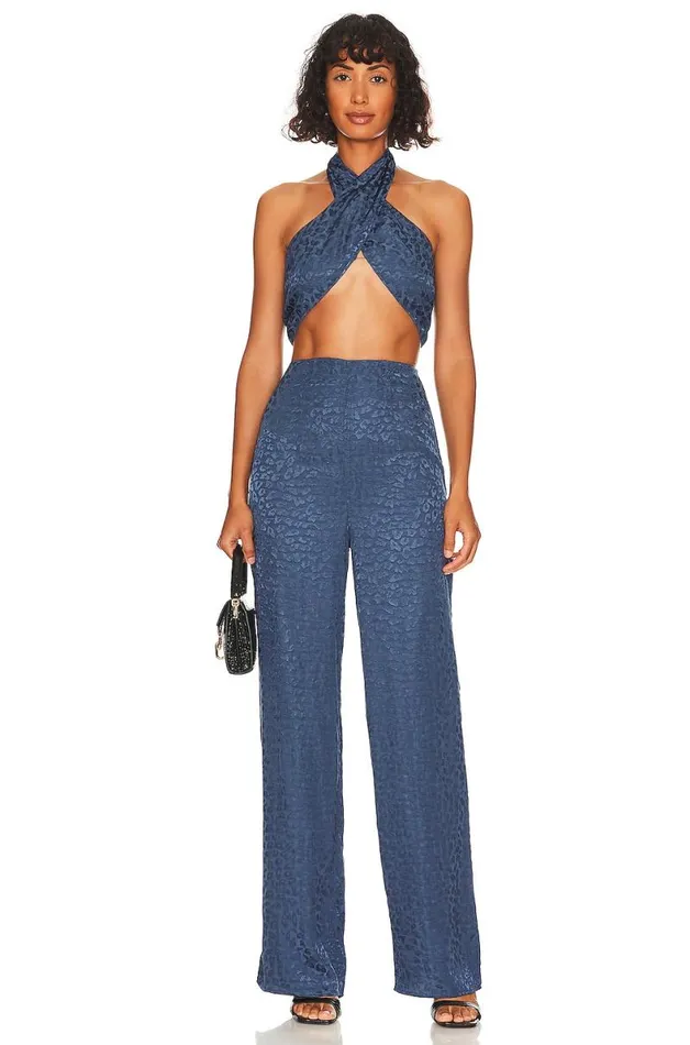 Regina Pant Navy Blue Women Lovers and Friends Pants