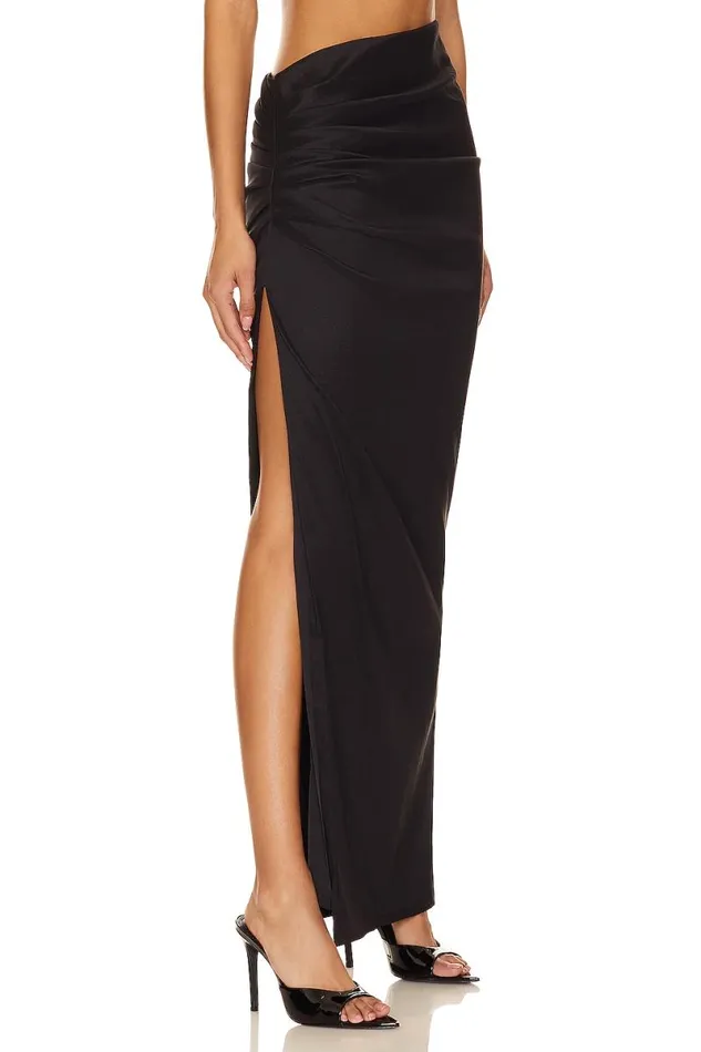 Ricky Maxi Skirt Black Women Lovers and Friends Skirts