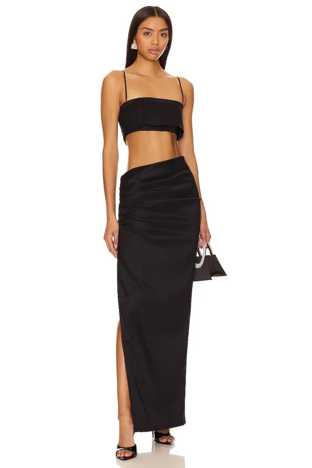 Ricky Maxi Skirt Black Women Lovers and Friends Skirts