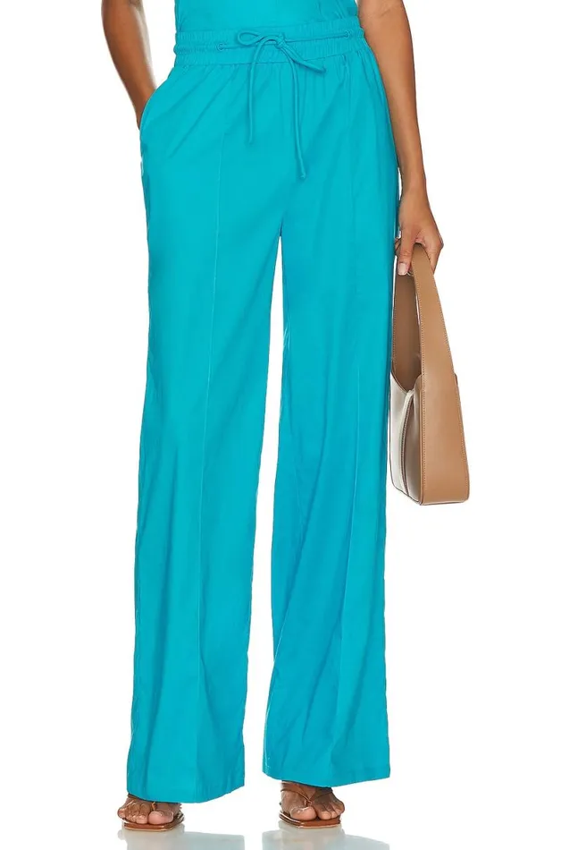 Rockaway Pant Cerulean Blue Women Lovers and Friends Loungewear