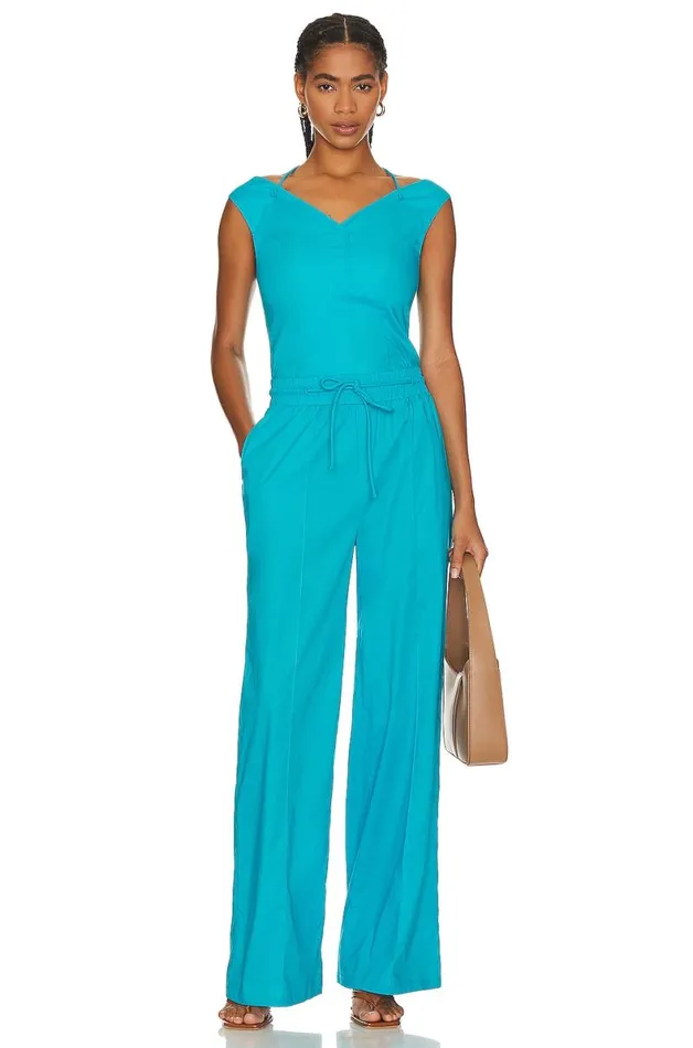Rockaway Pant Cerulean Blue Women Lovers and Friends Loungewear