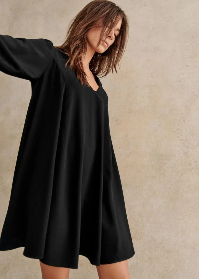 Szane Dresses Womens Shauna Dress Black