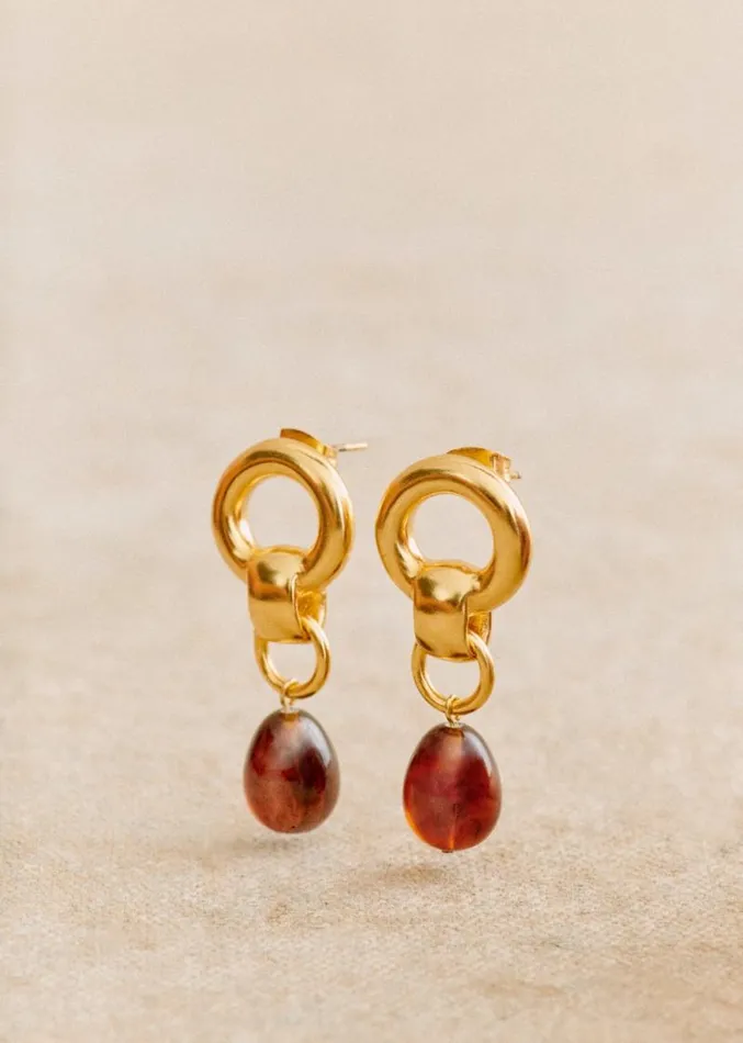 Szane Earrings Womens Stella Earrings Brown