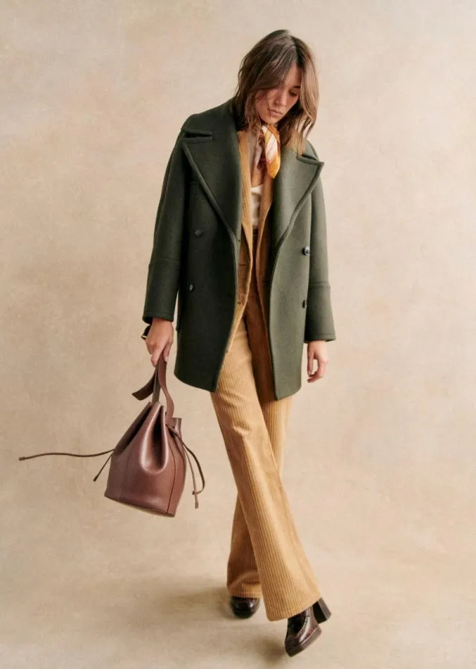 Szane Jackets and Coats Womens Sacha Coat Khaki