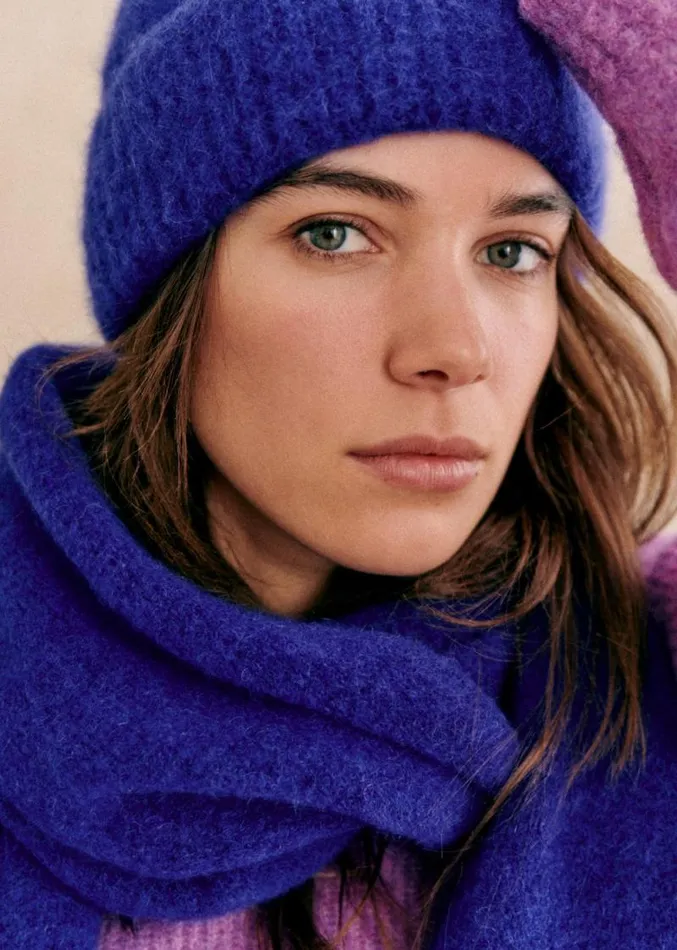 Szane Scarves Womens Marianne Scarf Electric Blue